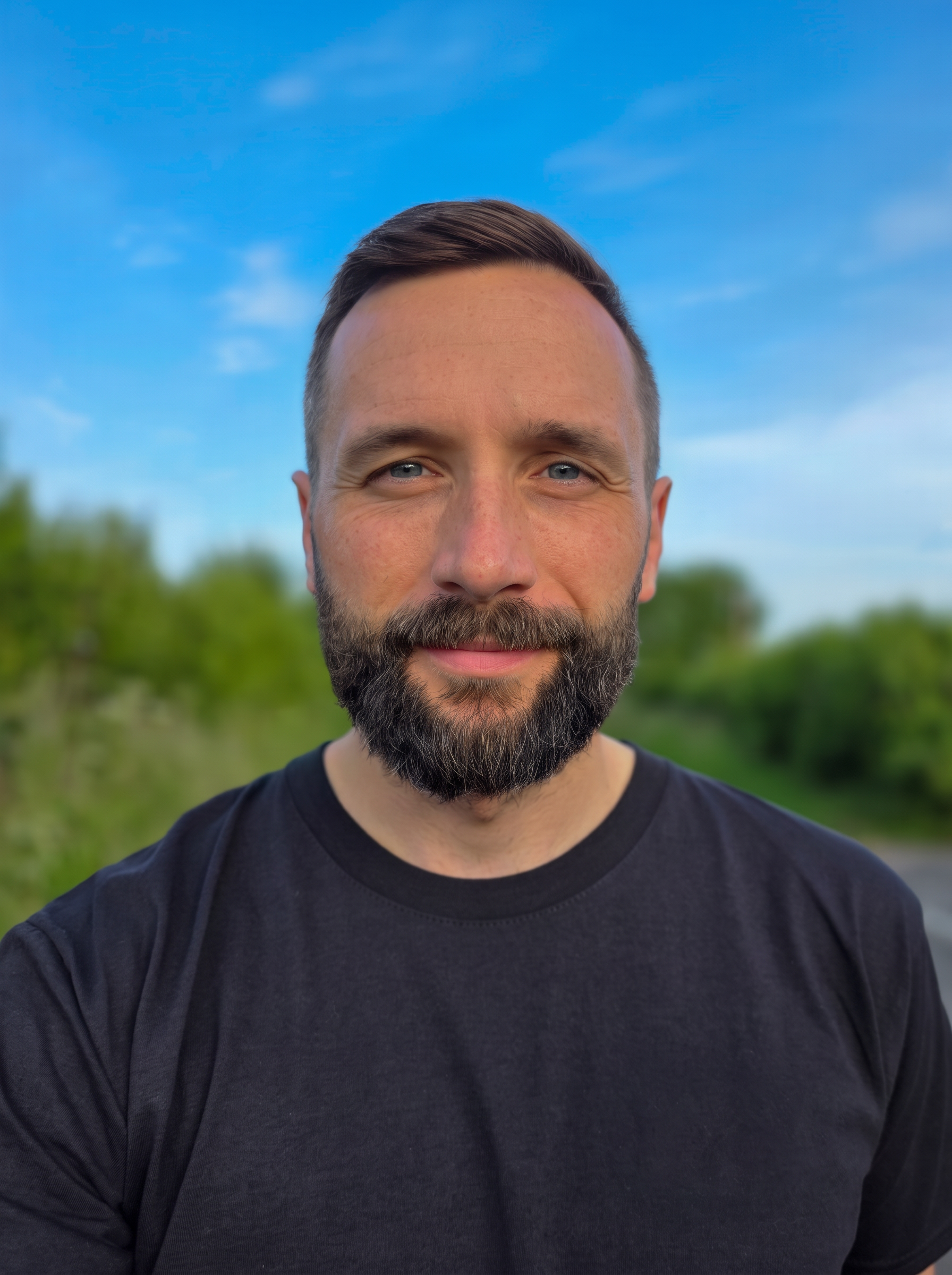 Dr. Neil Drew, Chartered Clinical Psychologist, in the Dorset countryside